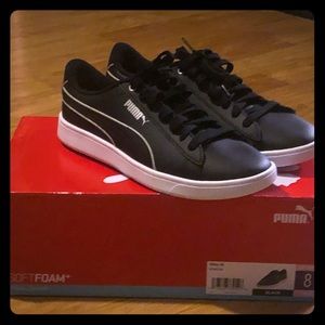 Puma Soft Foam Black Sneaker Size 8